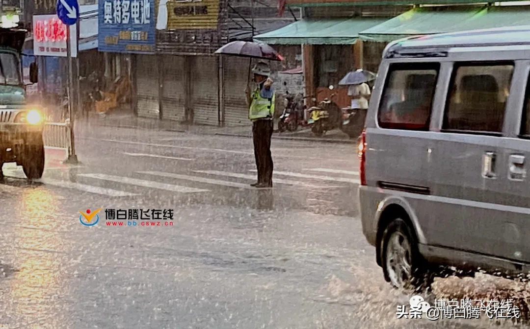 感动！不管刮风下雨，博白这群人依然坚守不退······