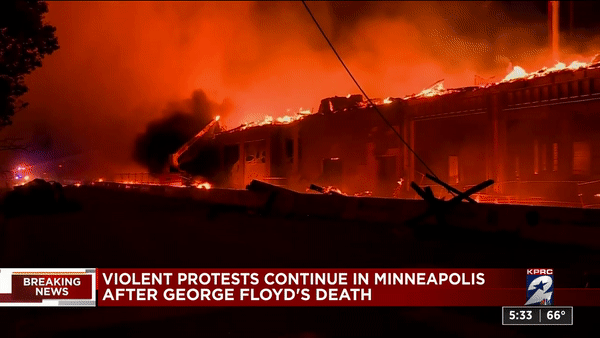 美抗议活动失控，多地开始爆发混乱，美军转移