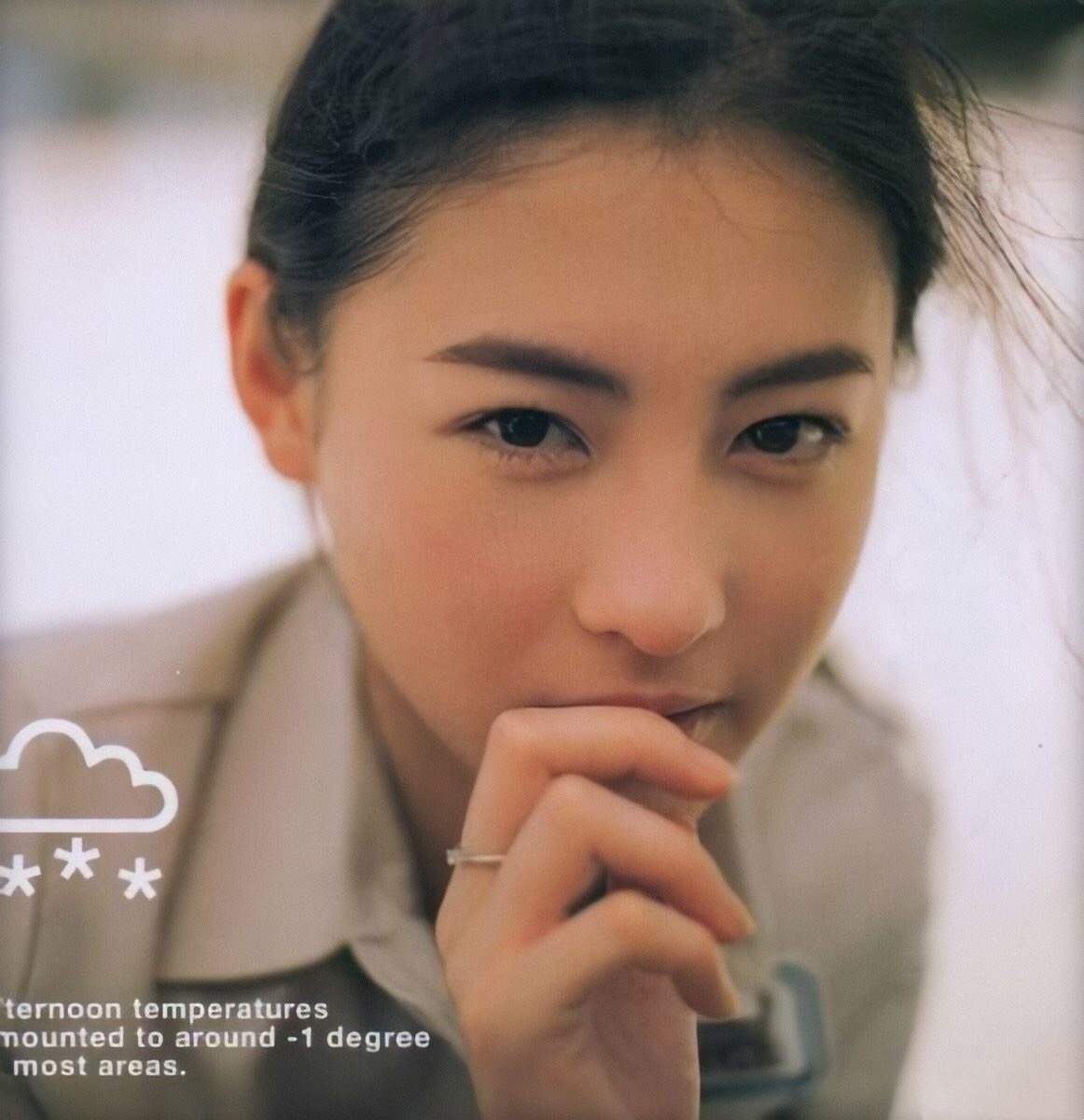 張柏芝再拍《任何天氣》寫真，與22年前無差別，時過境遷人未變