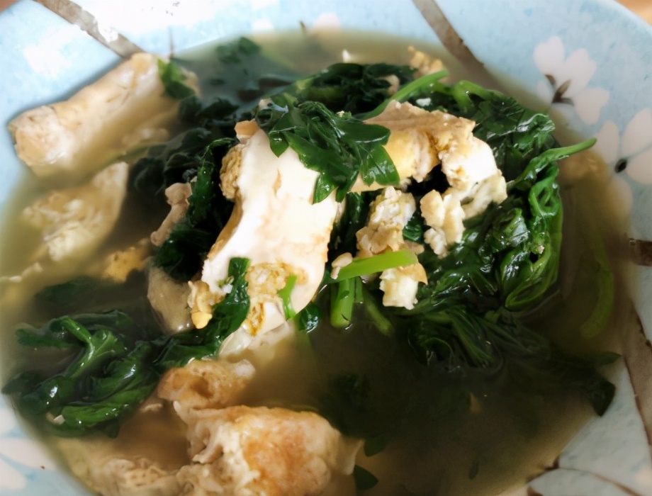 圖片[5]-艾草雞蛋湯的做法步驟圖 女人體寒可時常多吃-起舞食譜網