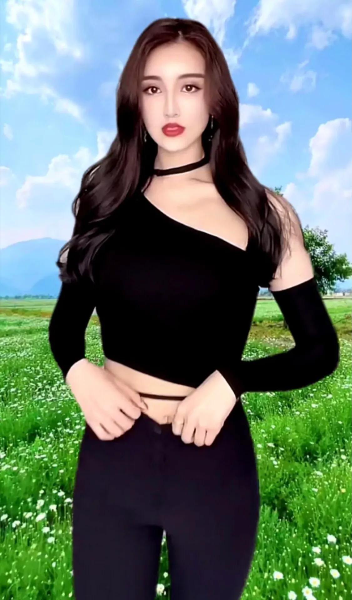 美女模特性感身材