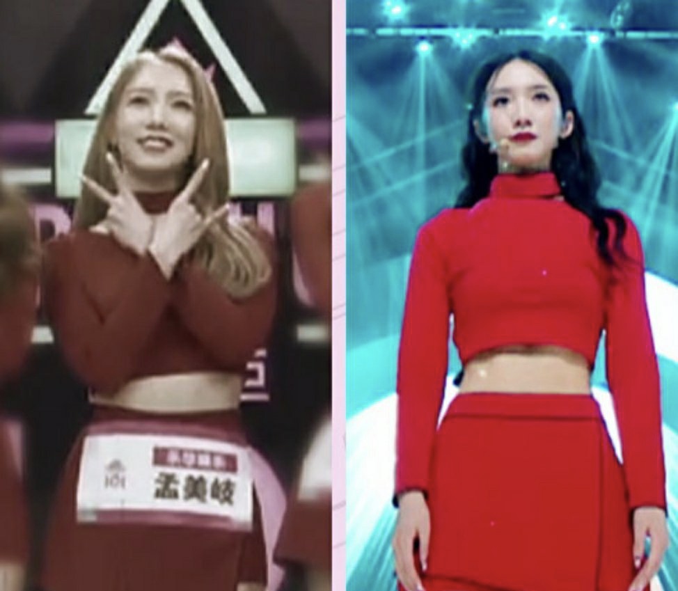 两年的蜕变，不忘初心，火箭少女穿创1舞台服装