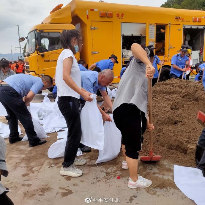 防汛|江北警方问“汛”而动，全力奋战防汛一线
