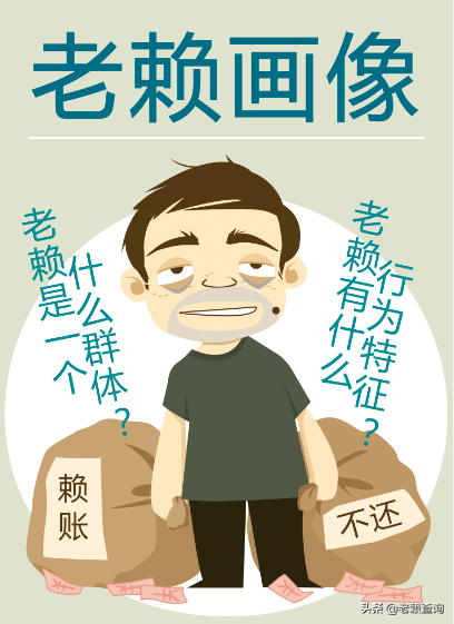 “老赖”到底长什么样？“老赖”画像告诉你：