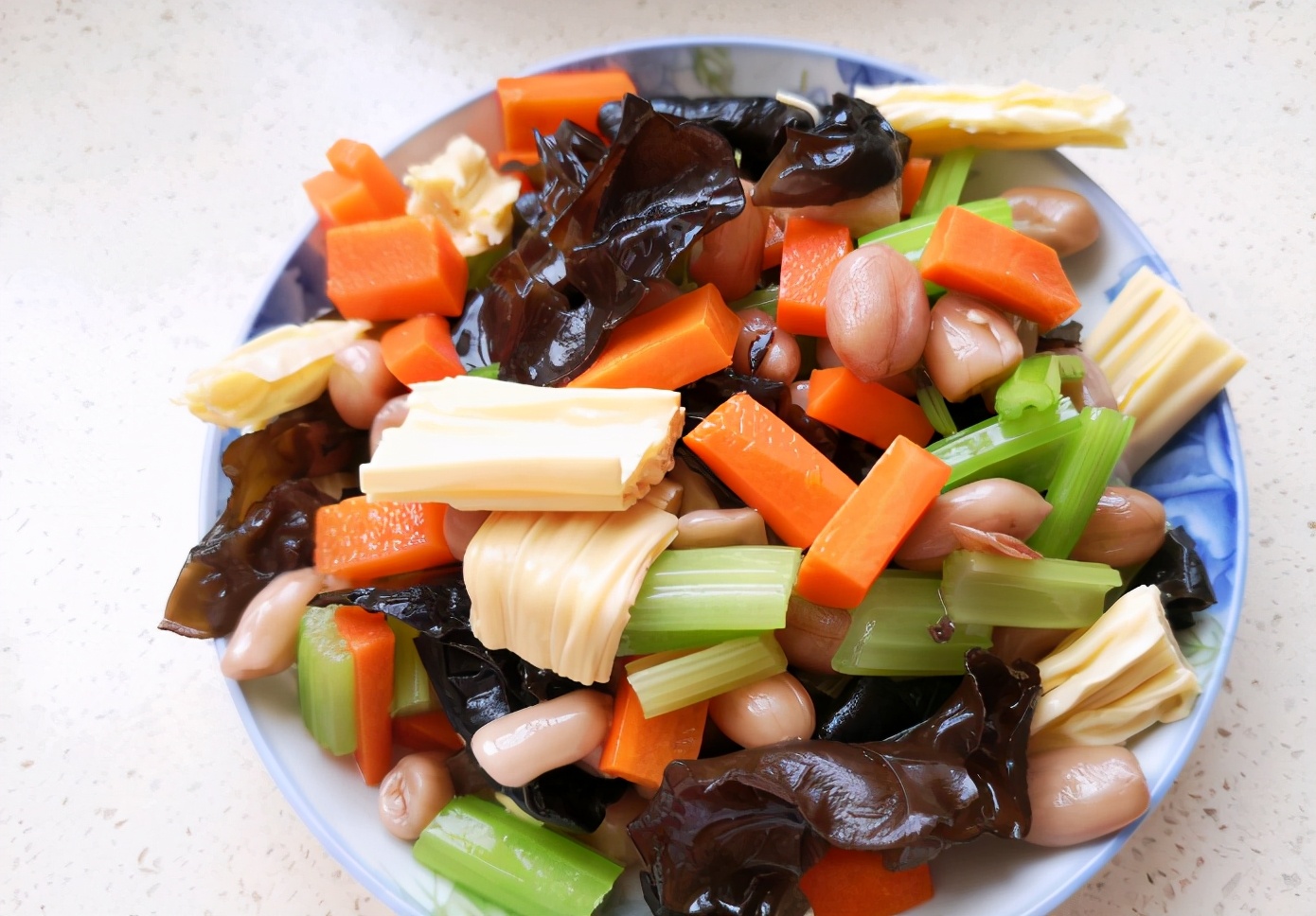 图片[8]-凉拌什锦菜做法步骤图 拌菜拌肉都香-起舞食谱网