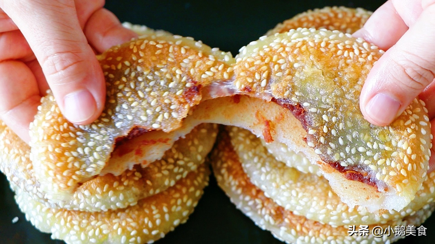 糯米餅好吃有訣竅，學會這個做法，外酥裡糯不粘牙，新手也能成功