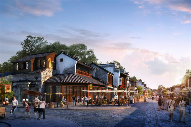 又一假古镇落户山东，力争2023年建成，斥资113.8亿人气不输周庄