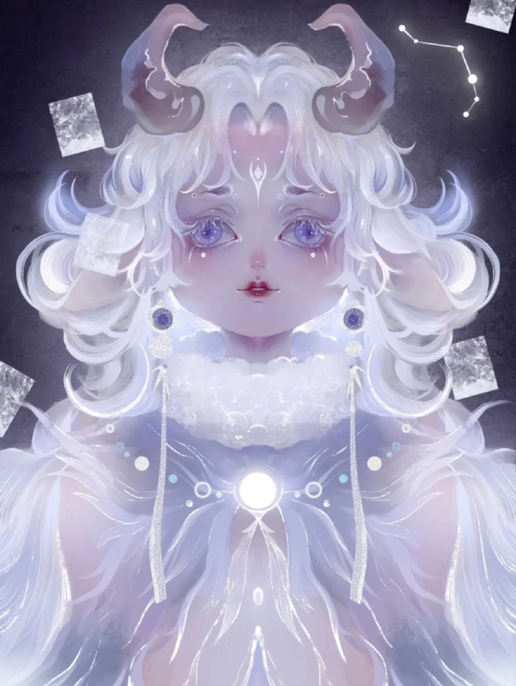 十二星座擬人小惡魔是不是惡的有些可愛呢 頭像壁紙 星座 丫頭19 Mdeditor
