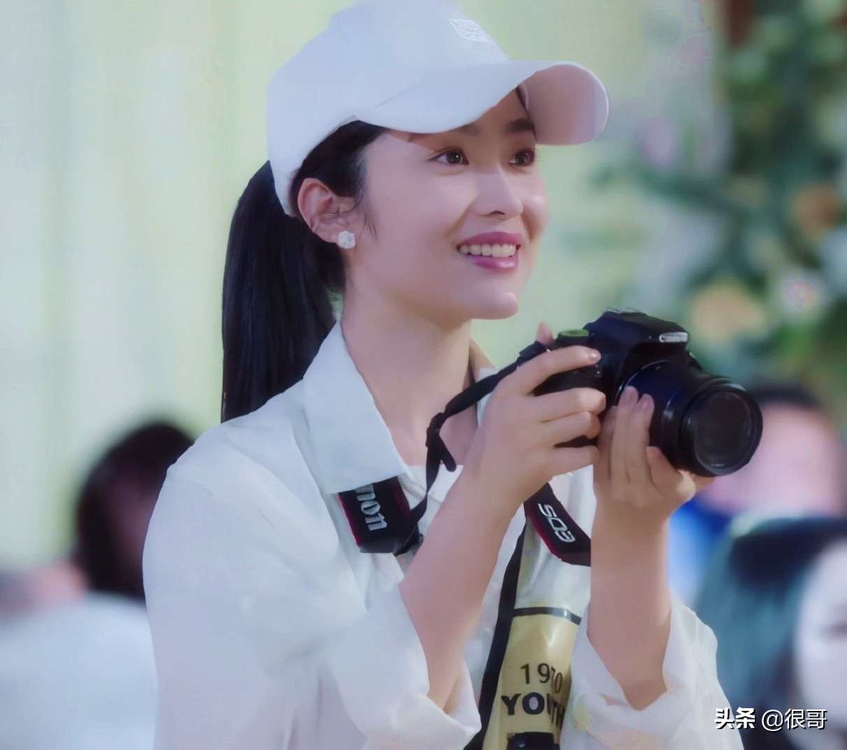 装台：吴曼思饰演刁顺子二女儿，剧中扮相略显