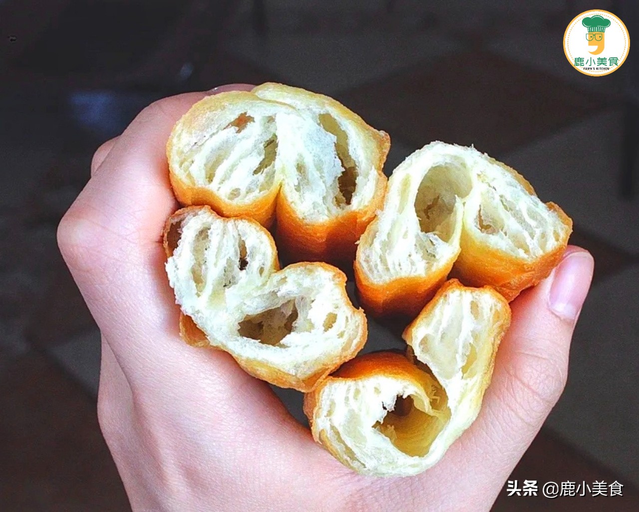 春節早餐怎能少了炸油條，牢記3個竅門，油條酥脆蓬鬆，美味滿足