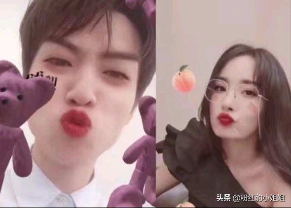 杨幂魏大勋新年似官宣，拍照手势显甜蜜，还有恩爱举动发现了吗？
