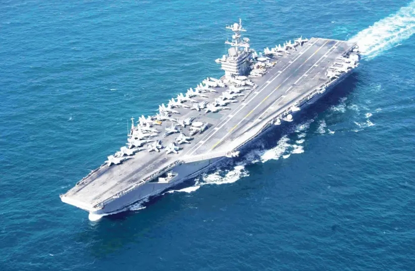 100米！特朗普下令后，美海军给伊朗划红线：越界就开枪