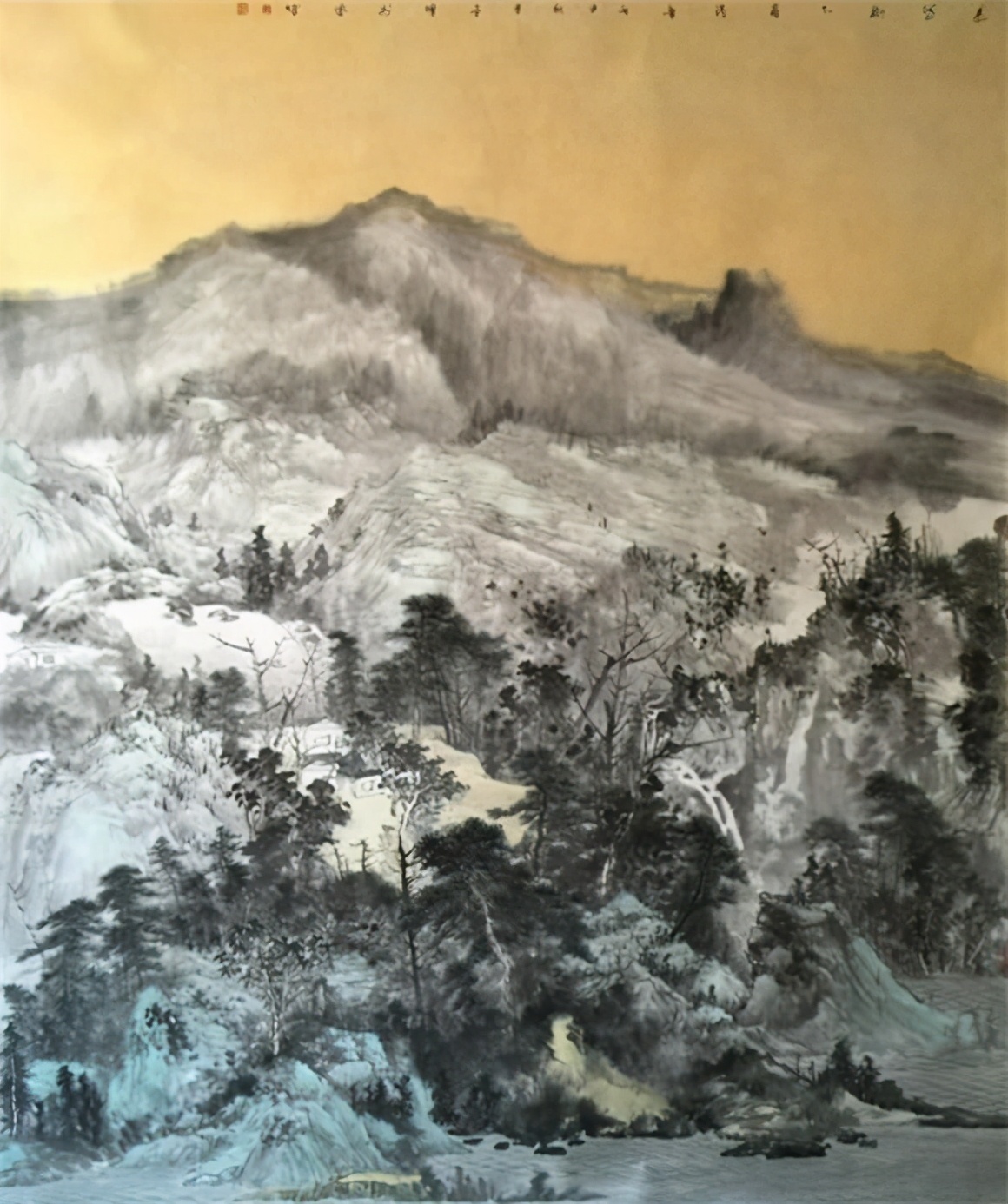 秀美尽在山水间——著名画家朴陈作品欣赏