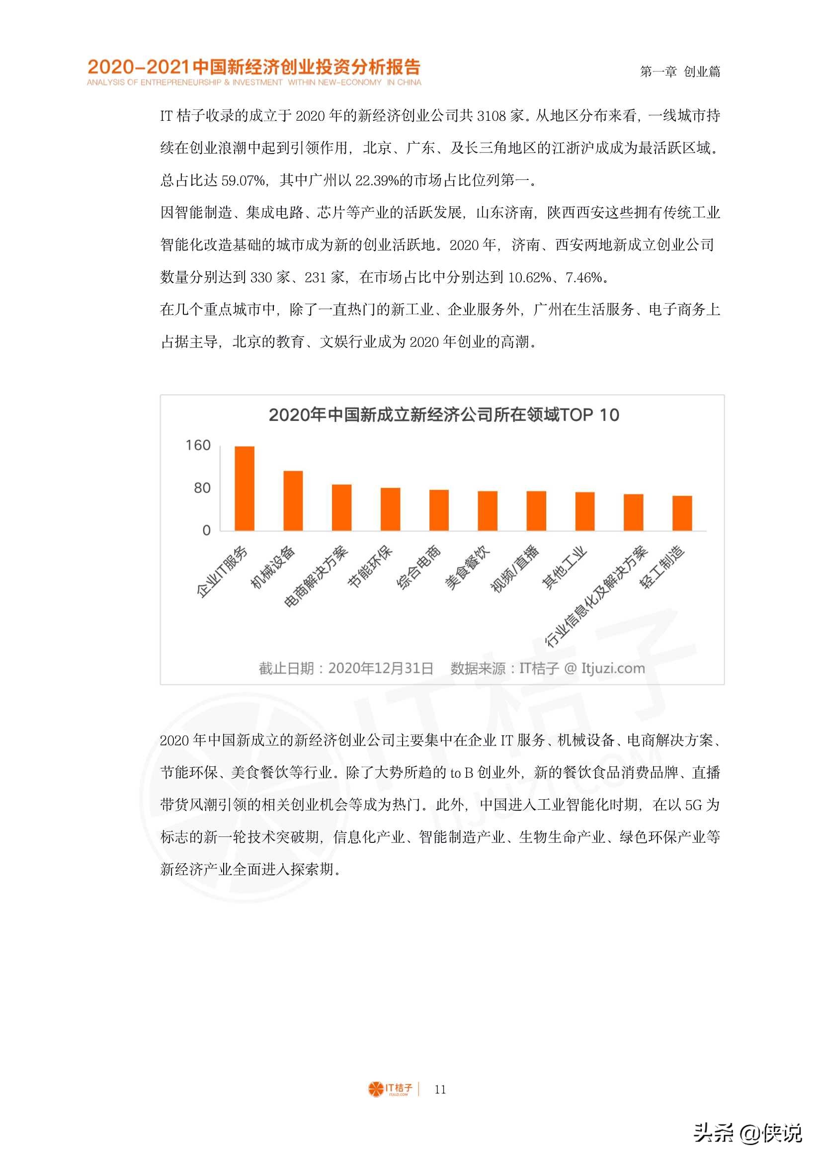 2020-2021中国新经济创业与投资分析报告（125页）