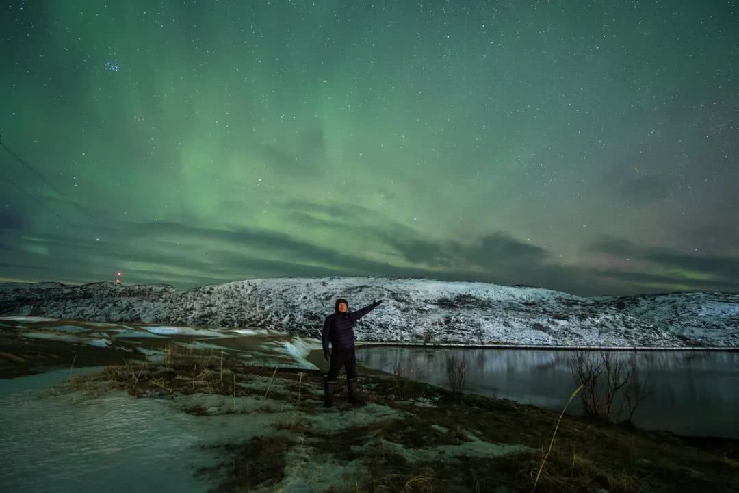 北極向北，邂逅一場絕美極光