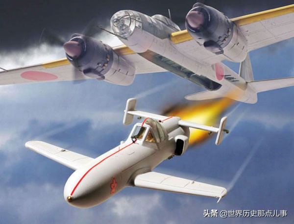 二战：日军自杀性导弹攻击，敢死队员坐在里面