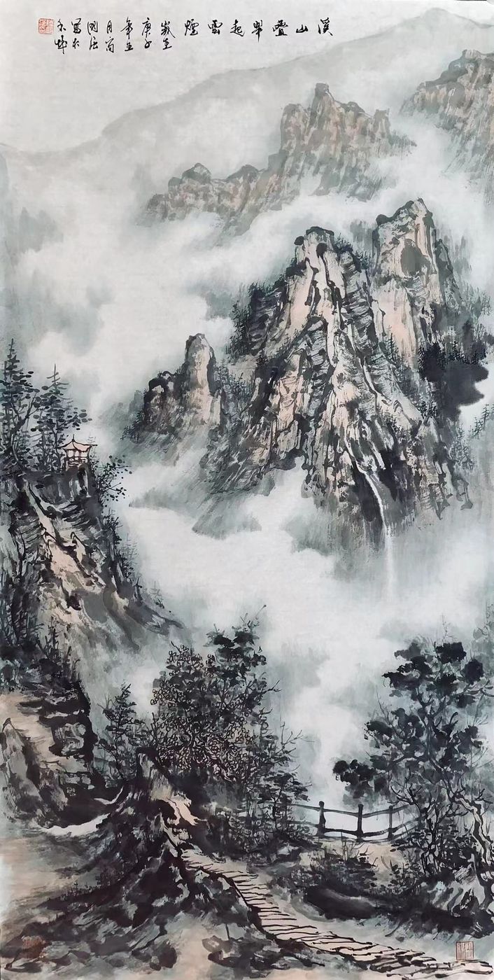 书画家陆国强——我心中的山水