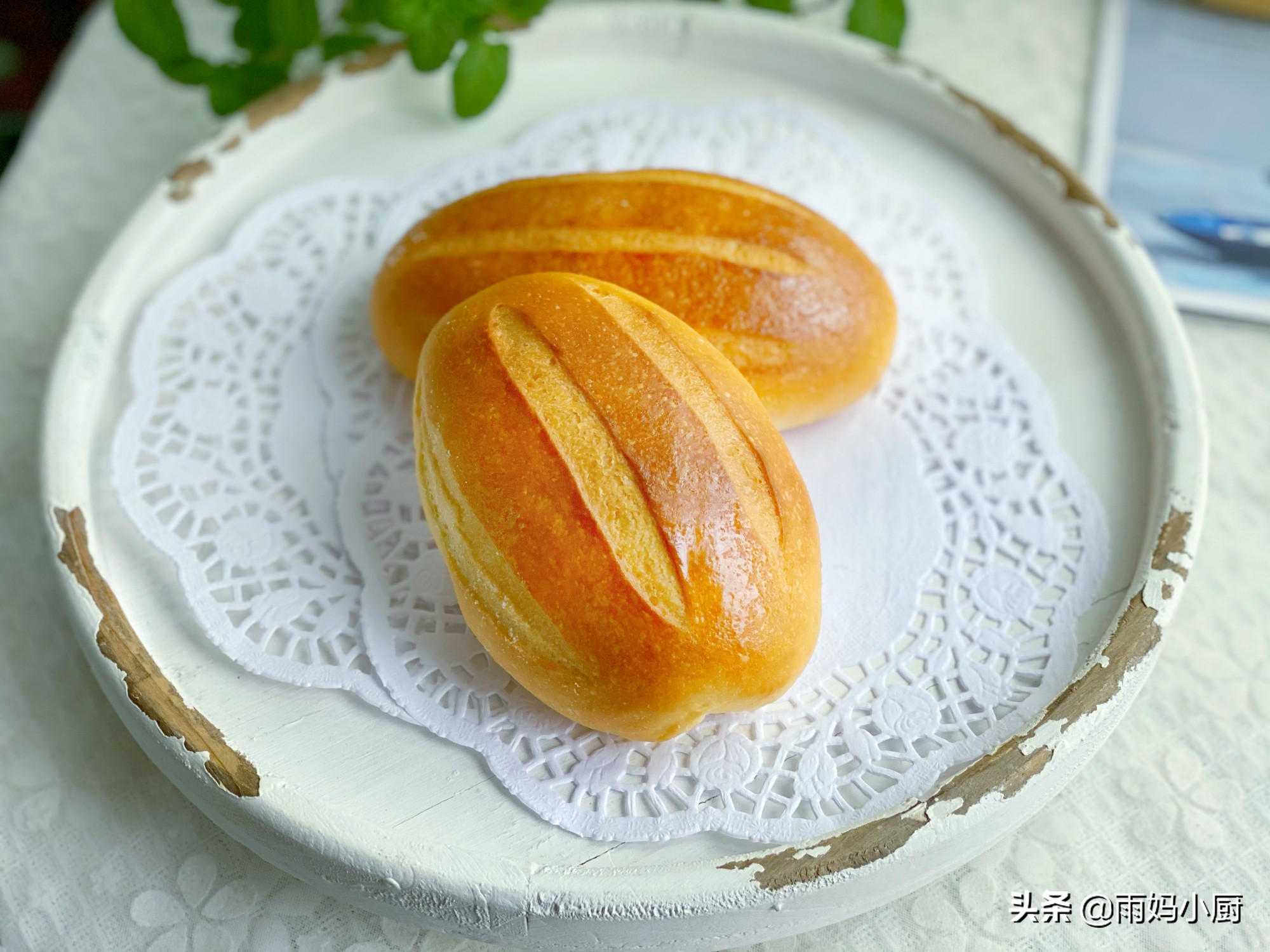 春天愛吃的早餐，奶香濃郁的牛奶哈斯早餐包，香氣四溢又鬆軟