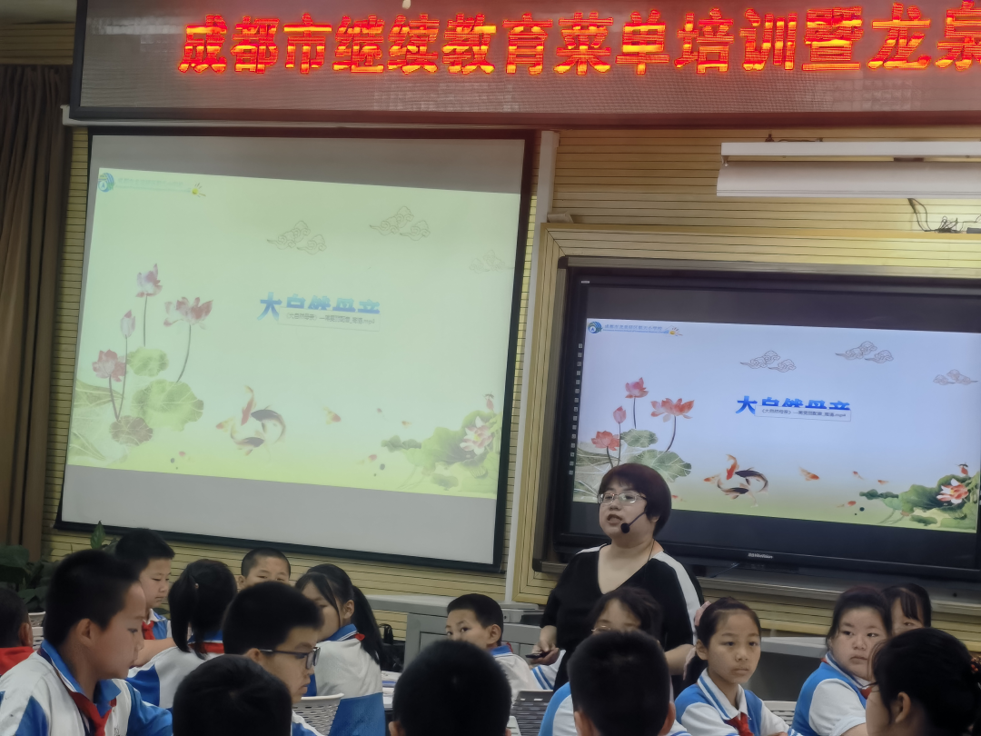 成都市龙泉驿区心理健康教育教研活动在航天小学校开展