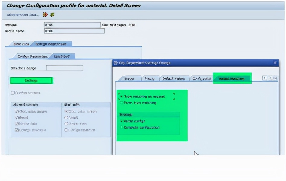 SAP VC销售订单中可配置物料的使用