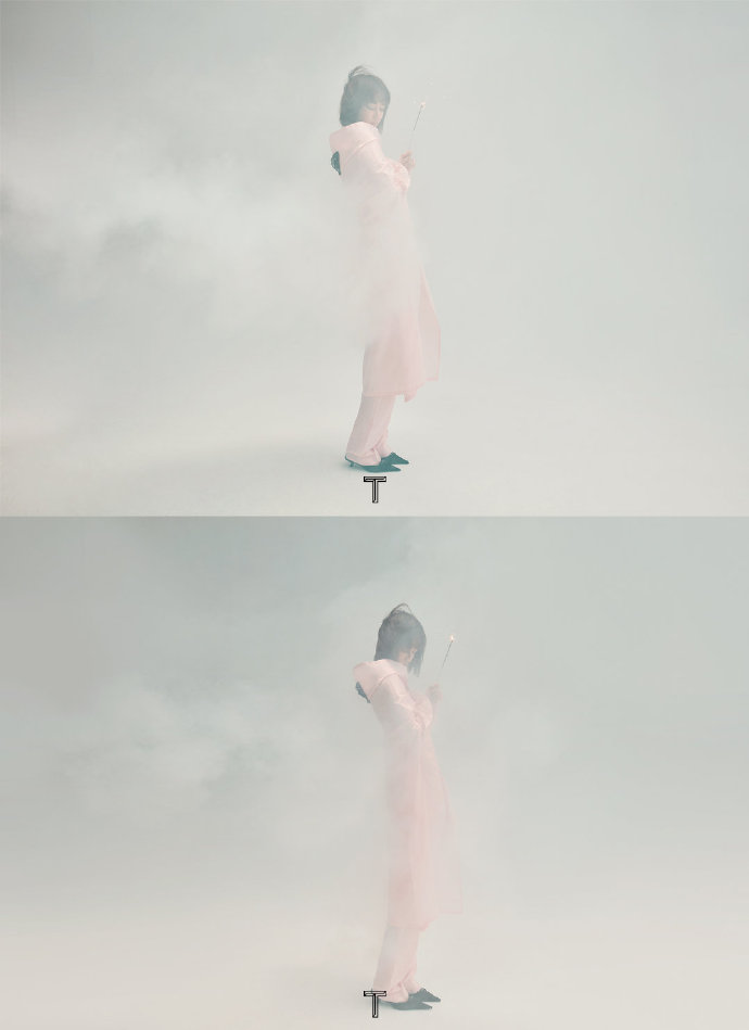 杨紫时尚大片惹麻烦：造型被曝抄袭王菲，摄影