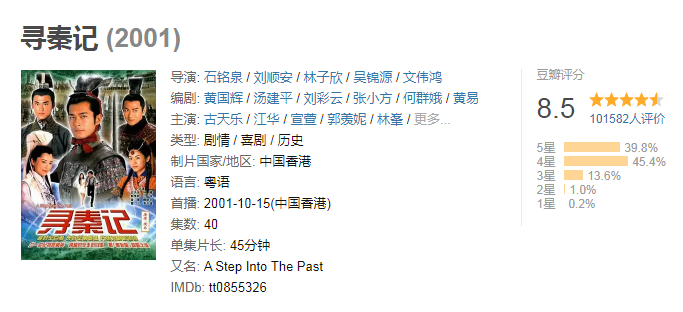 古裝劇穿越電視劇大全,穿越的電視劇都有哪些(圖1)