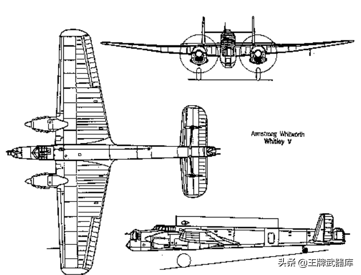 大英帝国的骄傲，二战取得多项第一的轰炸机   “惠特利”轰炸机