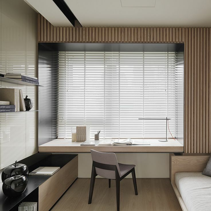 不费力气就能get的“角落书房”让小户型也能实现书房梦