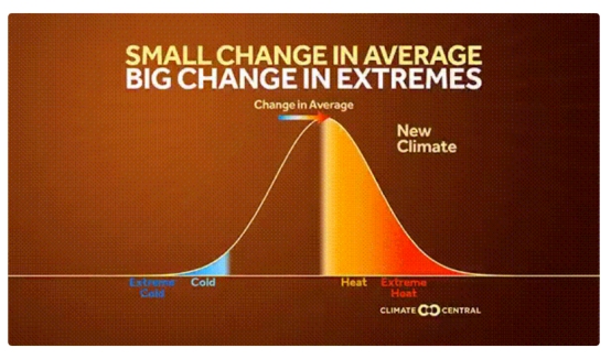 热炸了！美国一地高温达到81℃，导致极端高温的原因是什么？