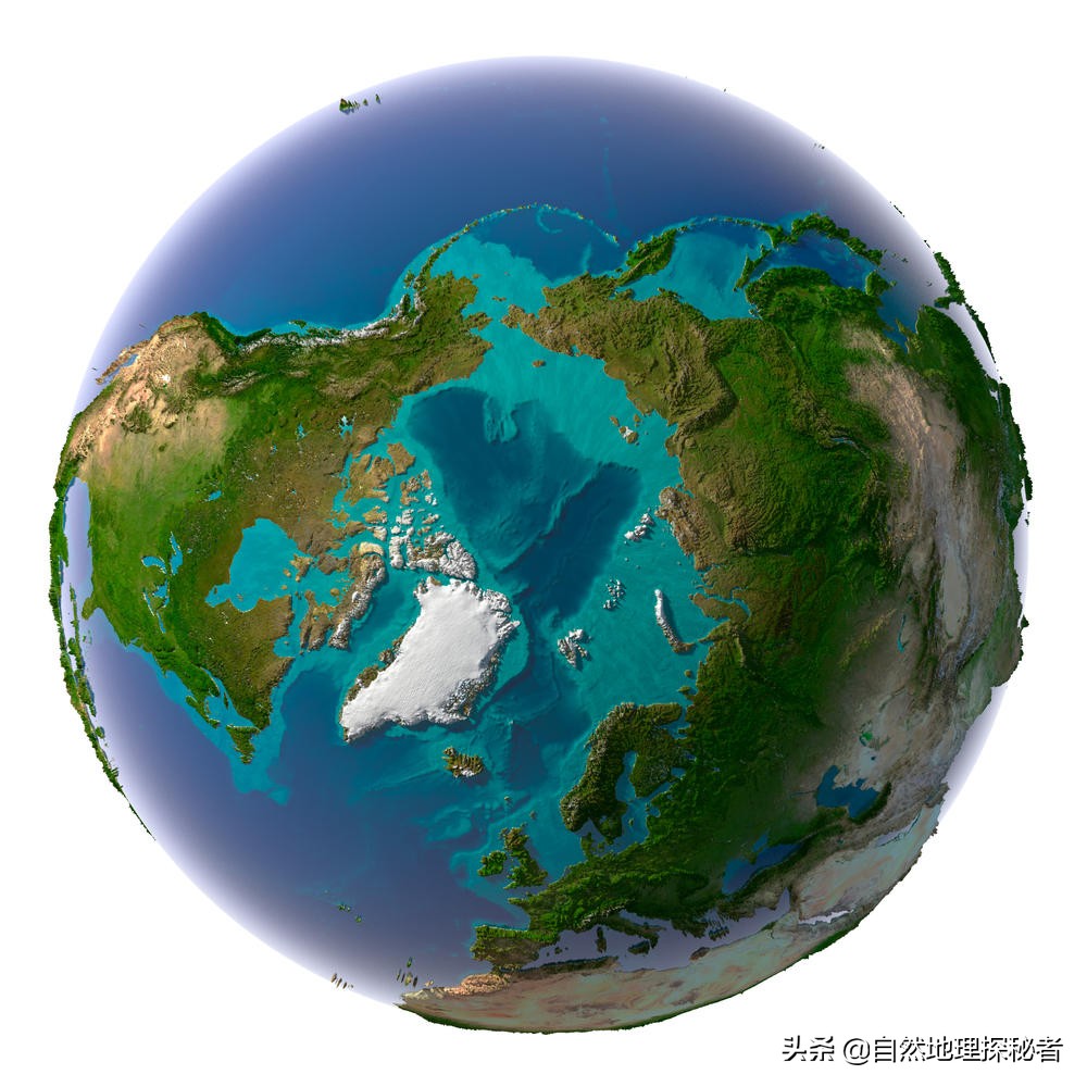 地球的角度认识全球四大洋，太平洋比你想象的还要大
