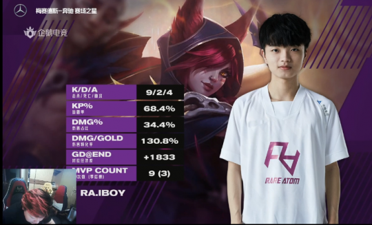 Guan Zeyuan shifts to an earlier date dispatch congratulations, heart cloud color is premonitory play week of 6 games! IG is turned over the reason was found