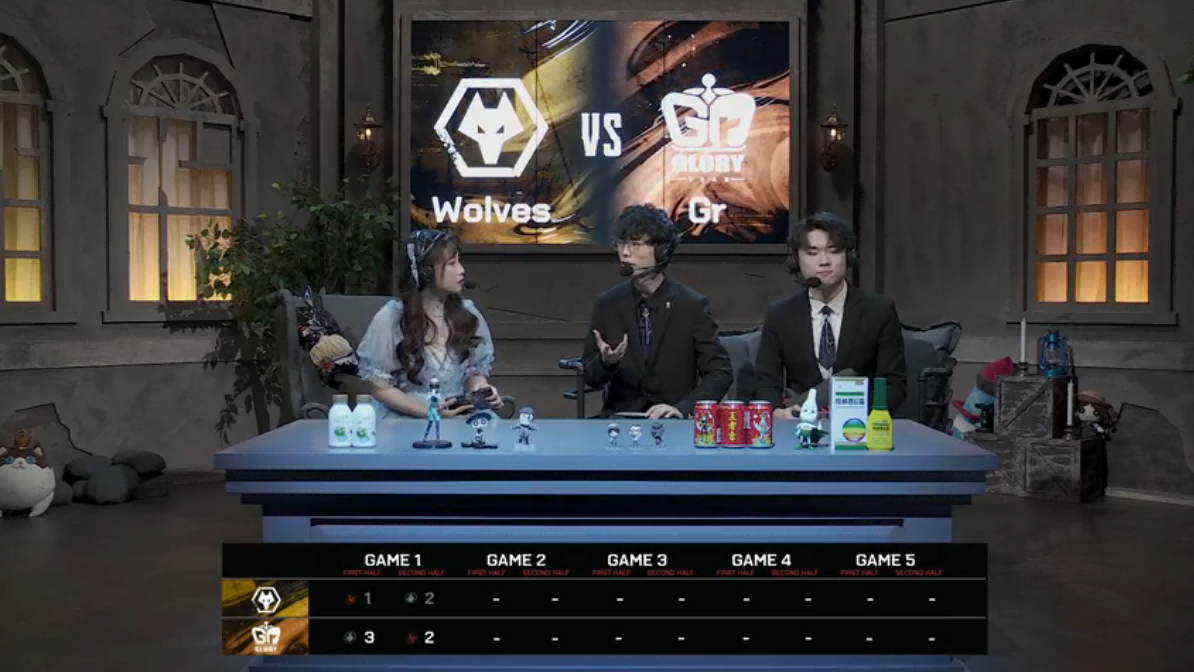 第五人格2021IVL夏季赛总决赛 Wolves vs Gr 第一局