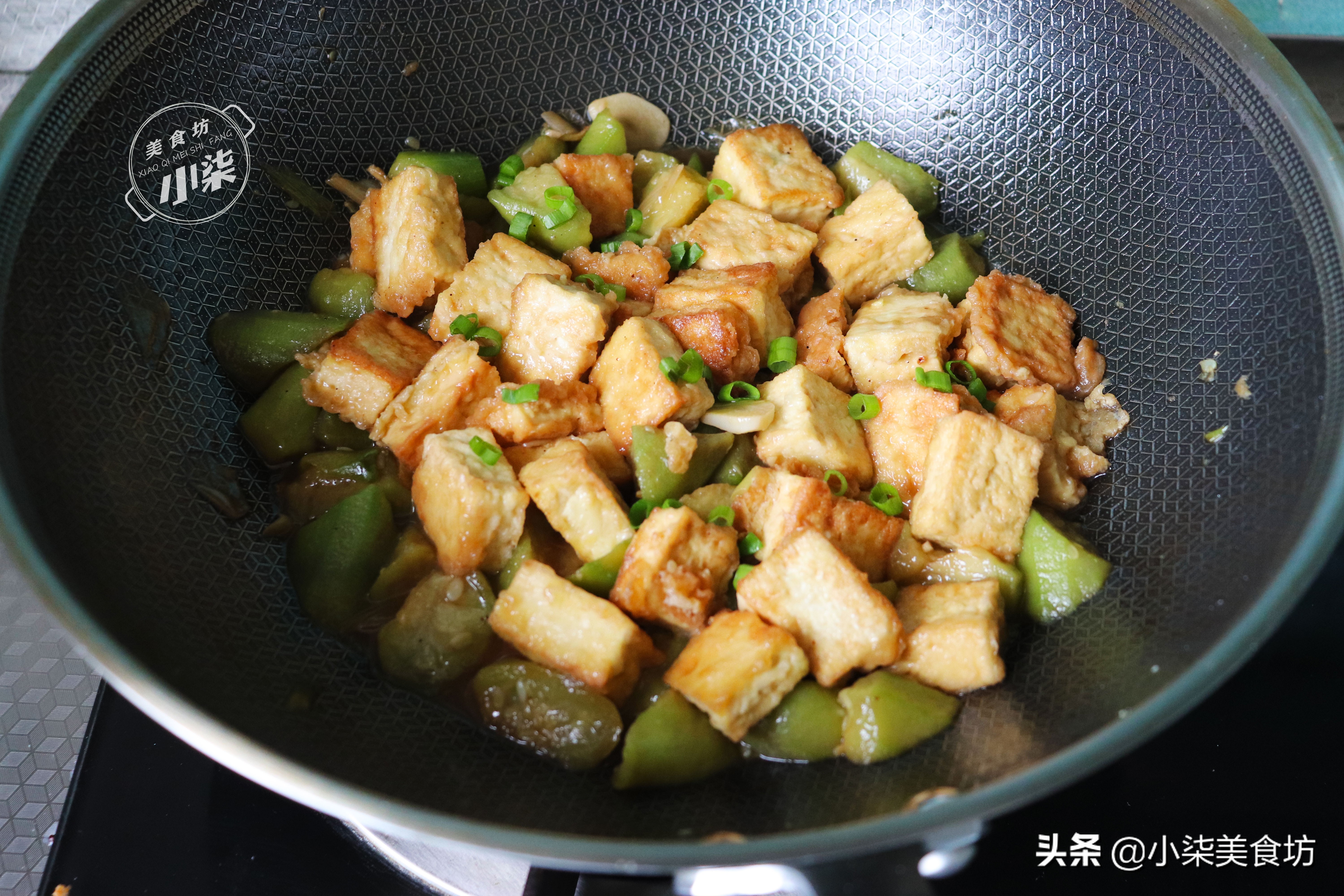 图片[15]-豆腐这样做太好吃了 不炒不油炸 加3根丝瓜 出锅比红烧还香-起舞食谱网