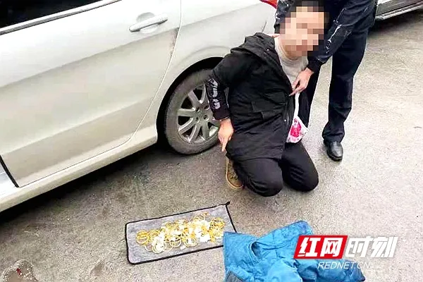 “蒙面大盗”盗走70万元黄金,湖南常德警方7小时破获!