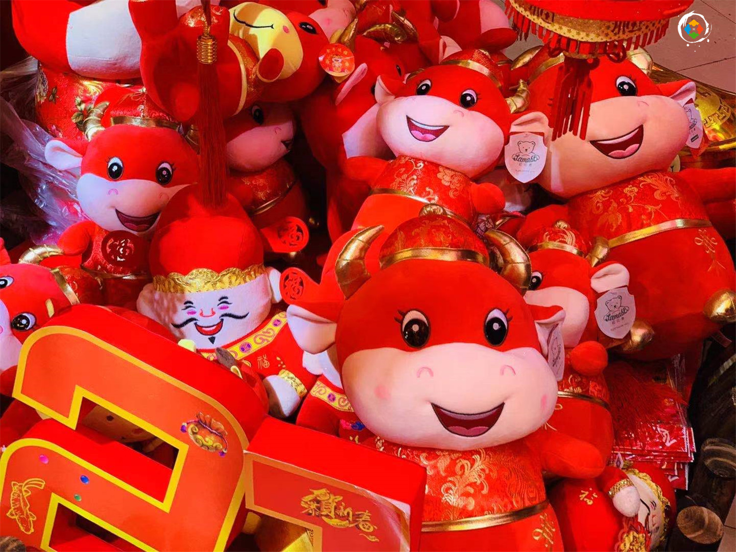 重庆主城没有年味儿？大红灯笼挂满天，朝天门批发市场热闹极了