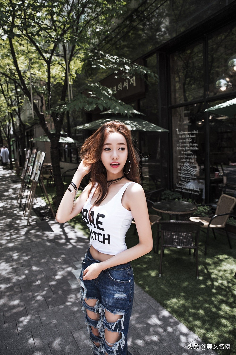 破洞牛仔褲，青春的叛逆！