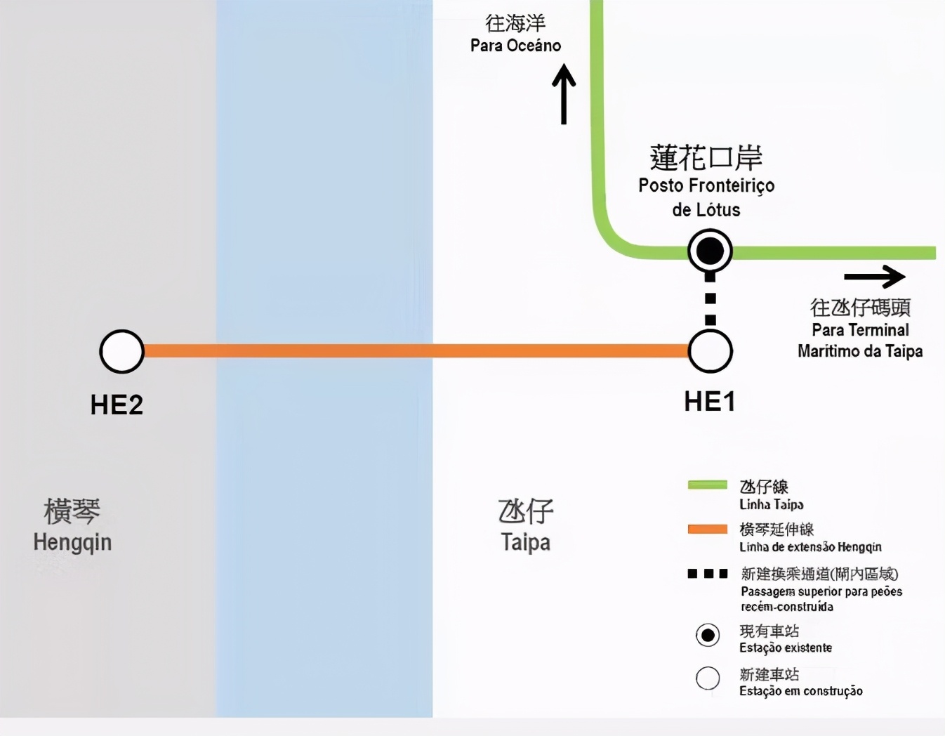 澳门轻轨延伸横琴线项目今天开工建设，琴澳融入粤港澳大湾区“一小时生活圈”在望