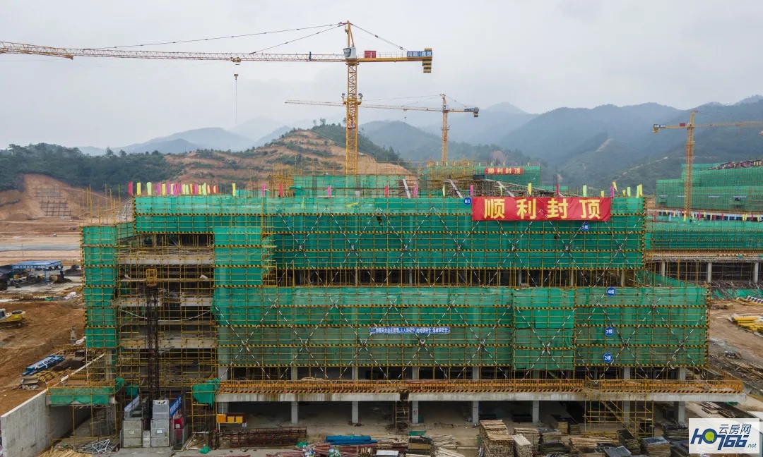 见证翔顺速度！翔顺建筑负责的中医药学院项目顺利全面封顶