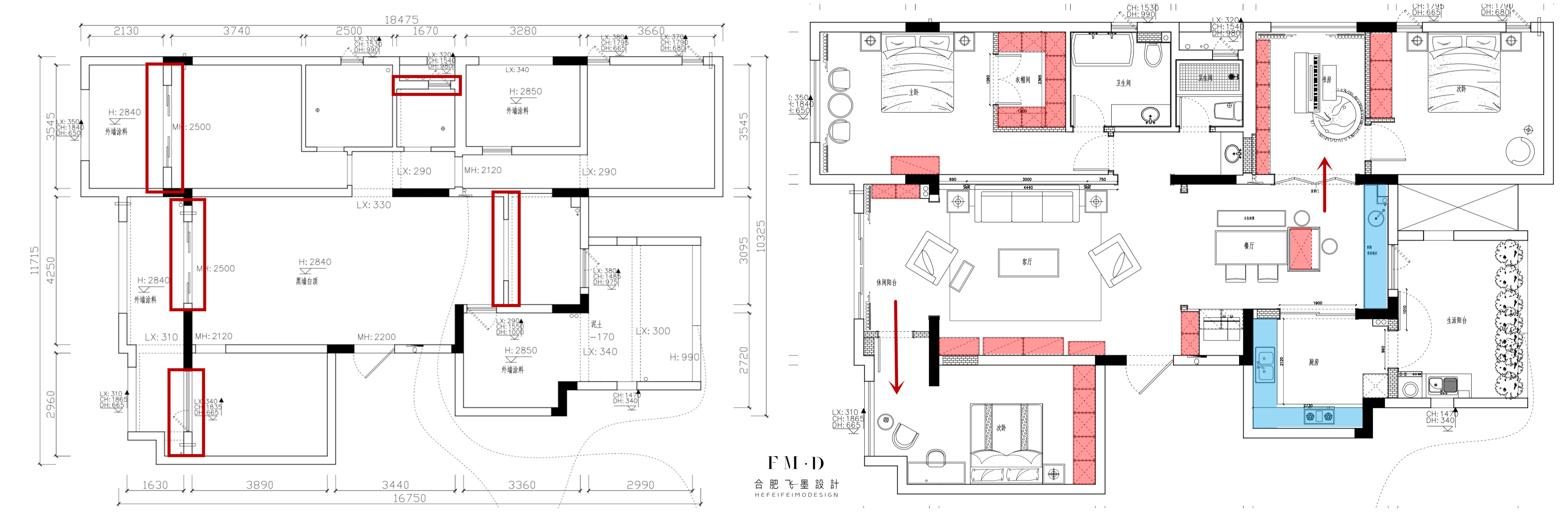 170㎡美式新家，2个阳台包进室内，小花砖铺地，房子越住越大