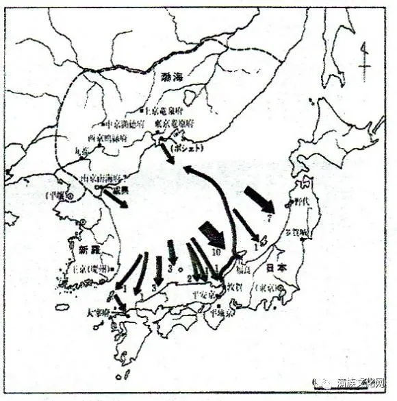 渤海國(guó)前往日本之道