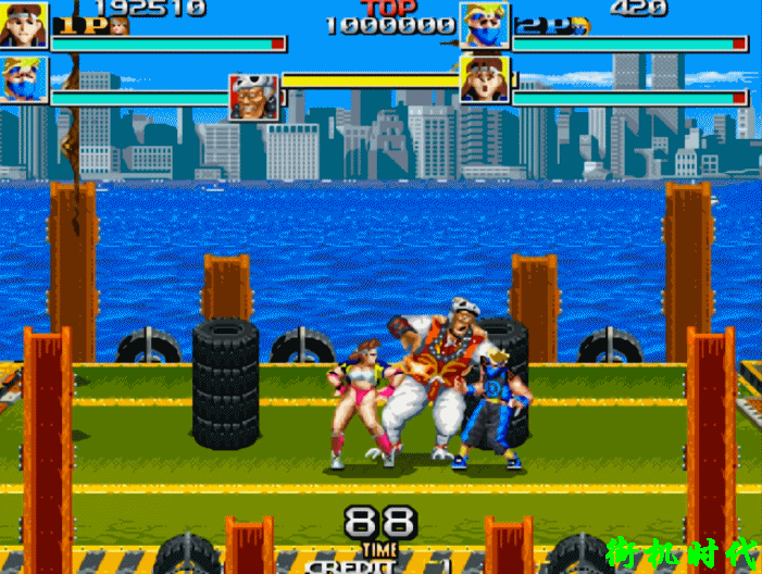 街機(jī)游戲最默契的夾攻，漫長的折磨，BOSS只想快點(diǎn)入土為安