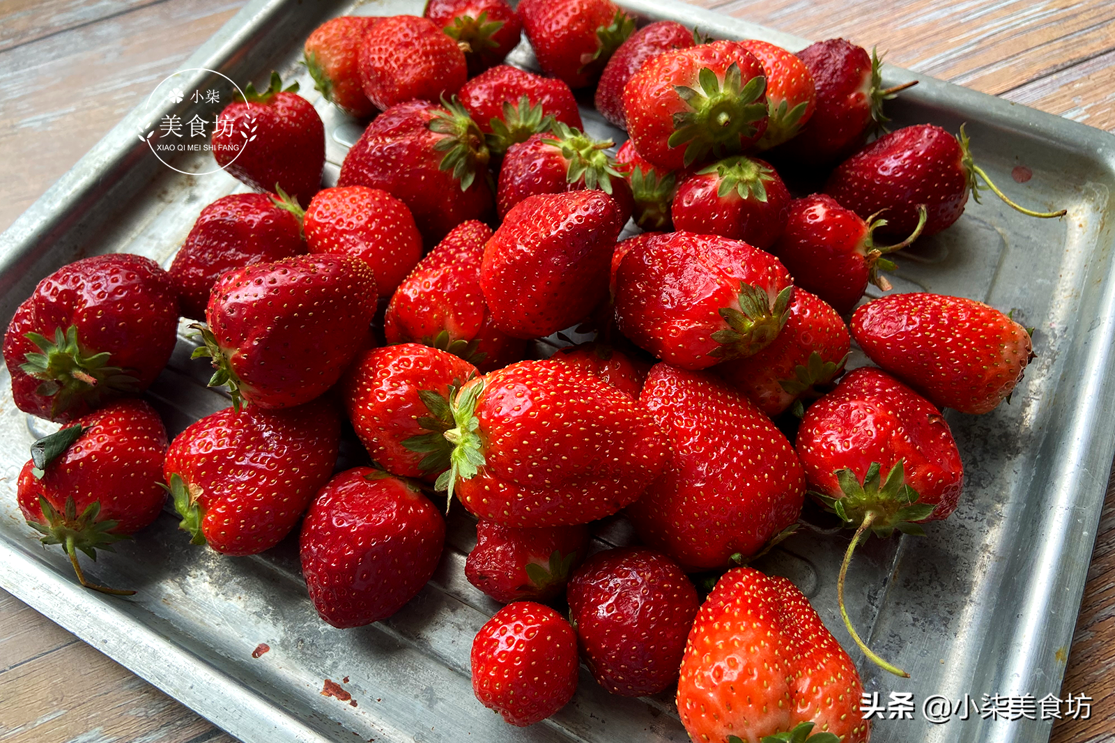 图片[4]-2斤草莓8两糖 简单一做 好吃不上火 健康无添加 放一年也不坏-起舞食谱网
