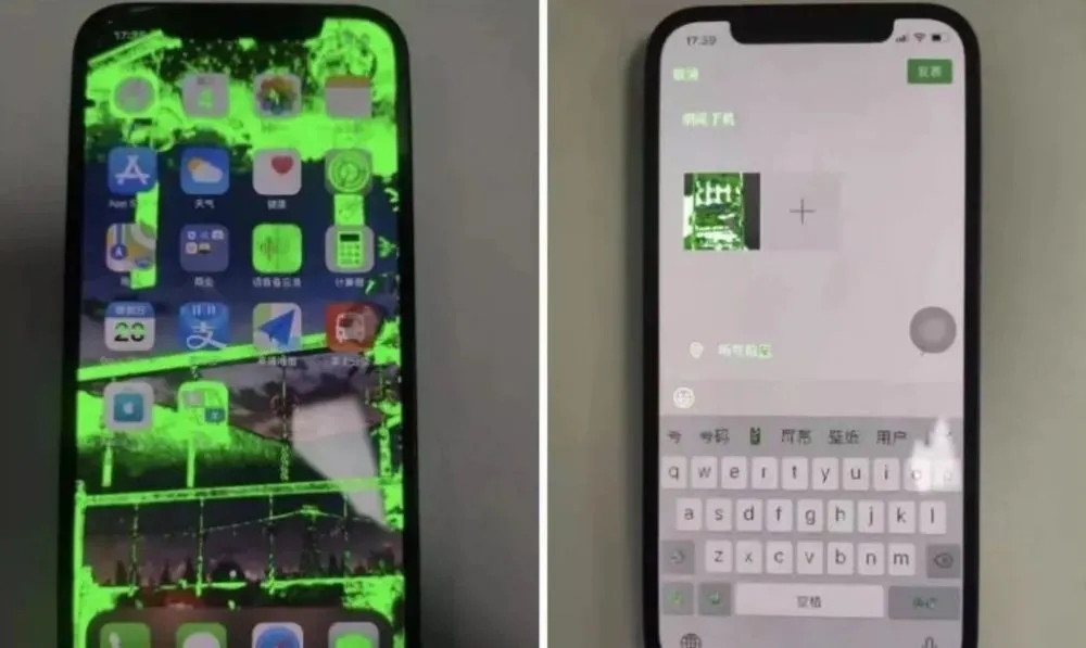部分iphone12再现“绿屏门”，或将通过iOS更新解决