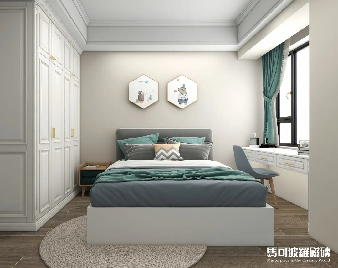 設計磚家｜144m2現代美式風，馬可波羅瓷磚給您一個溫馨舒適的家