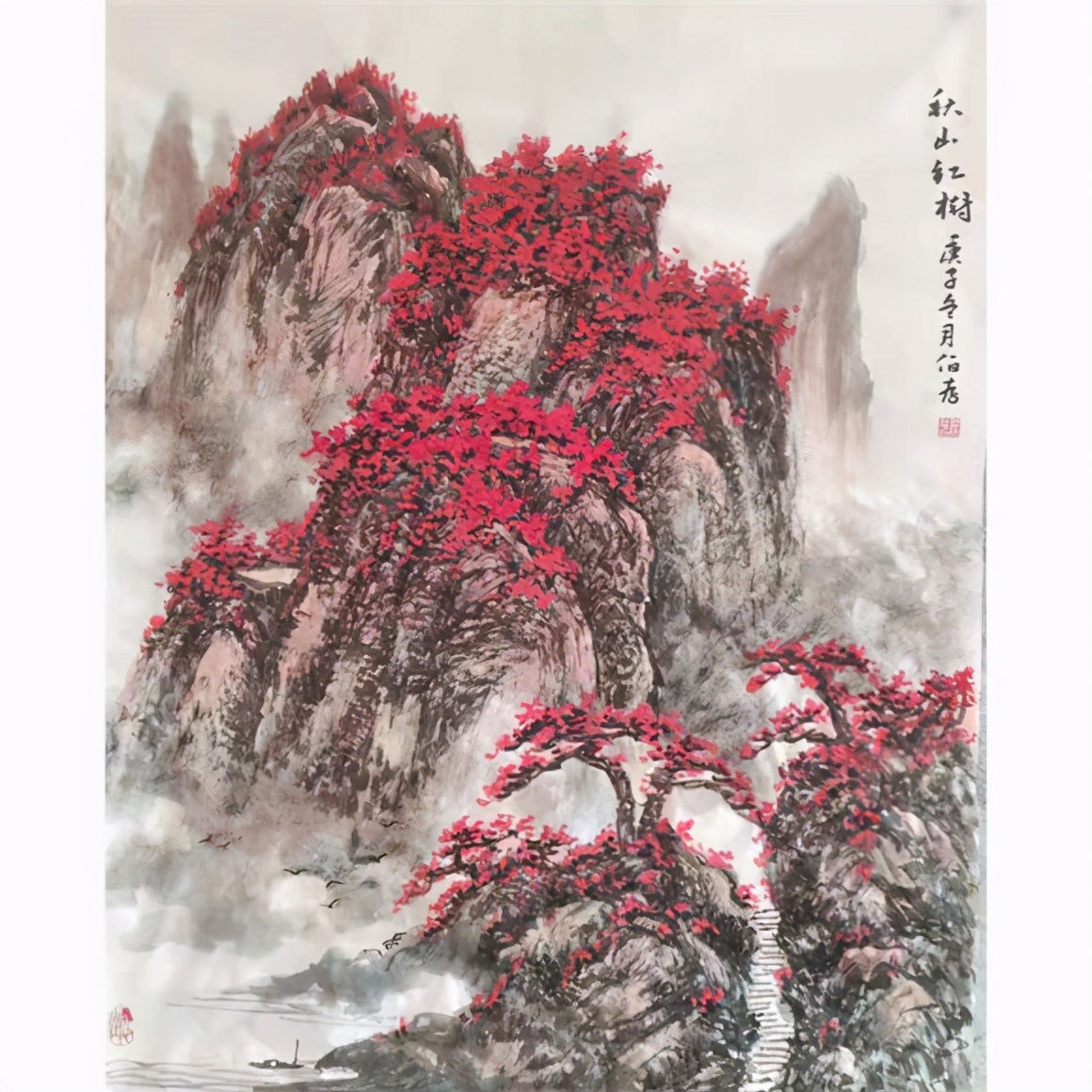 画家刘伯存——作品风骨峭峻，遒劲雄奇，浮光掠影