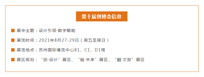 助力文化产业倍增发展，第十届苏州创博会8月27日开幕
