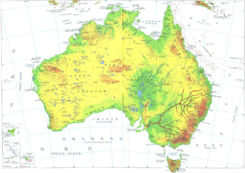獨占一片大陸，澳大利亞卻沒有一條大河，一個大湖