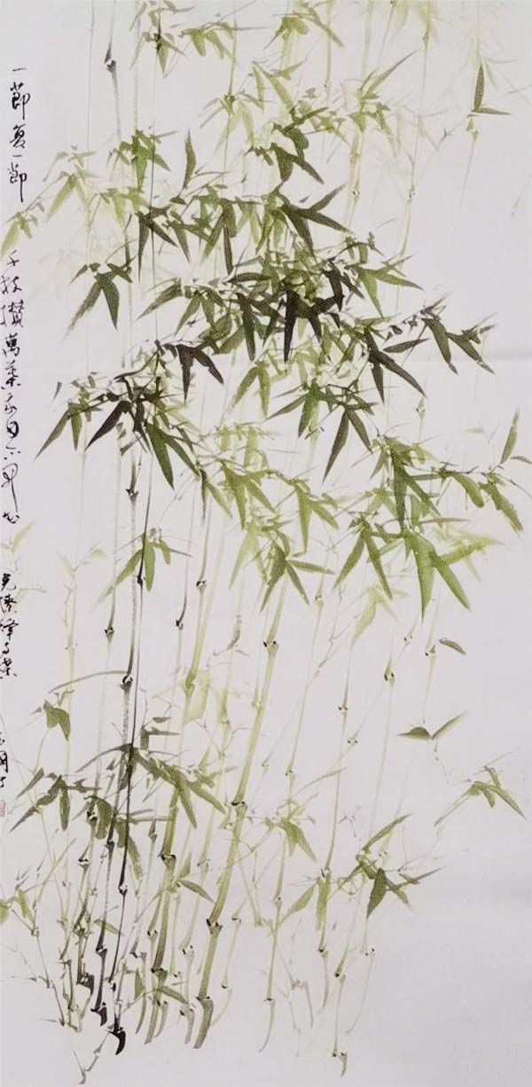 晋滇联展书画作品集：左金国之墨竹画