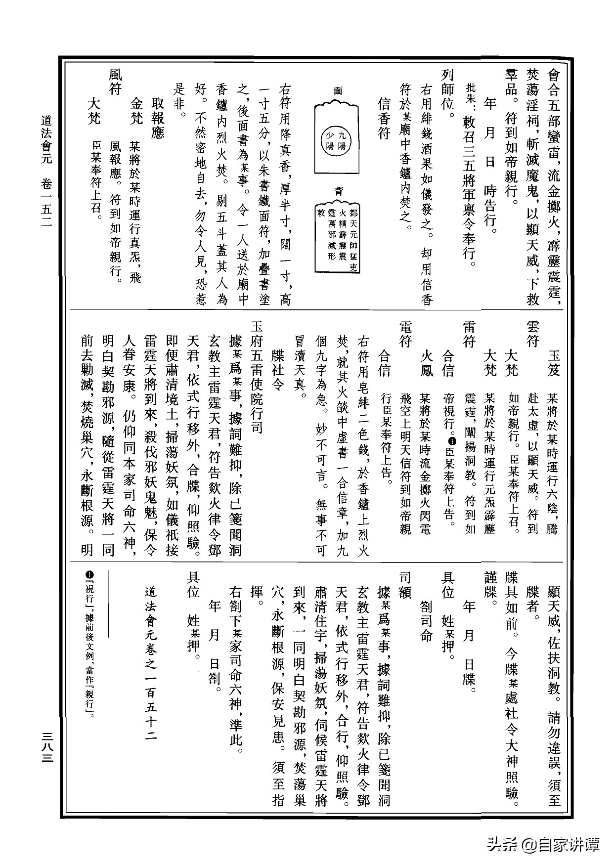 符咒类旧书——《道法会元中》第5部分