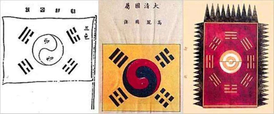 韩国国旗上原本有8个汉字，你知道是什么吗？和中国有关